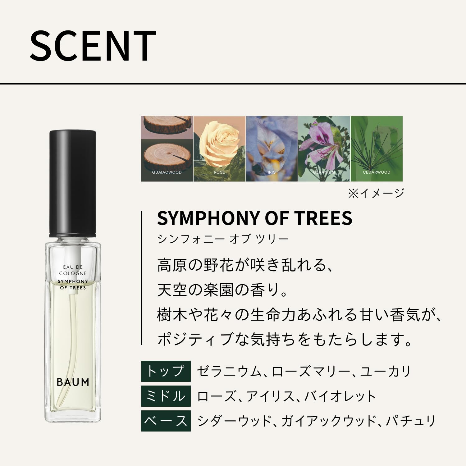 Amazon.co.jp: Baum(バウム) オーデコロン 3 (シンフォニー オブ